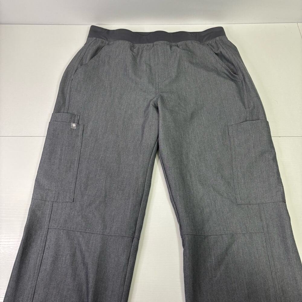 Figs Gray Technical Collection Scrubs Trousers Size Medium YY0996